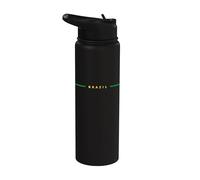 BRASIL BRAZIL Stainless Steel Insulated Water Bottle