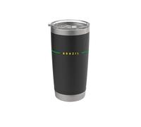 BRASIL BRAZIL Vaso térmico de acero inoxidable de doble pared