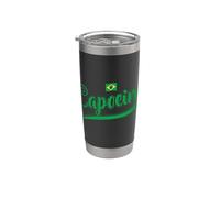 Brasil Capoeira Lucha Danza Acrobacia Vaso térmico de acero inoxidable de doble pared