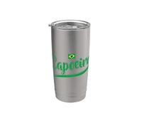 Brasil Capoeira Lucha Danza Acrobacia Vaso térmico de acero inoxidable de doble pared
