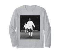 Brasil Estrella Pele Santos V Fulham Copa Mundial de Fútbol 1973 Manga Larga