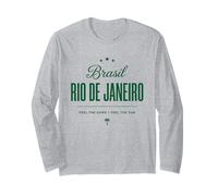 Brasil Río De Janeiro Camiseta De Fútbol 2026 Feel The Game Manga Larga