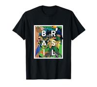 Brasil Selva Animales Word Art - Recuerdo de Brasil Camiseta