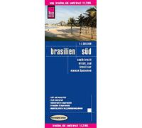 Brasil sur, mapa de carreteras impermeable. Escala 1:1.200.000. Reise Know-How.: world mapping project (Brazil South (1:1.200.000))