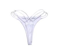 Brasileno Bikini Tangas Mujer Playa Traje de baño Bikinis Bottoms Pantalones Cruzados elásticos Verano Braguitas de Baño riou