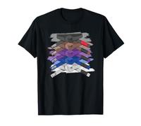 Brasileño Jiu-jitsu Belt rango colección BJJ Camiseta