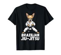 Brasileño Jiu-Jitsu Chihuahua Perro Amante Gi Artes Marciales BJJ Camiseta