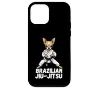 Brasileño Jiu-Jitsu Chihuahua Perro Amante Gi Artes Marciales BJJ Carcasa para iPhone 12 mini