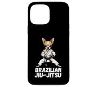 Brasileño Jiu-Jitsu Chihuahua Perro Amante Gi Artes Marciales BJJ Carcasa para iPhone 13 Pro Max