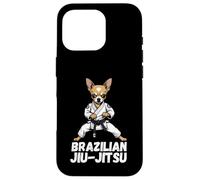 Brasileño Jiu-Jitsu Chihuahua Perro Amante Gi Artes Marciales BJJ Carcasa para iPhone 16 Pro