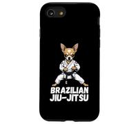 Brasileño Jiu-Jitsu Chihuahua Perro Amante Gi Artes Marciales BJJ Carcasa para iPhone SE (2020) / 7 / 8