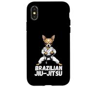 Brasileño Jiu-Jitsu Chihuahua Perro Amante Gi Artes Marciales BJJ Carcasa para iPhone X/XS