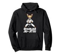 Brasileño Jiu-Jitsu Chihuahua Perro Amante Gi Artes Marciales BJJ Sudadera con Capucha