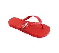 BRASILERAS Chanclas Classic Brasil NL Kid para niño, Rojo, 33/34 EU