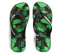 Brasileras Chanclas de Playa-Kid Camu -Hecho en Brazil.Suela Antideslizante del 26 al 33. Niño/Niña para Interior/Exterior.Zapatos de Piscina Verano