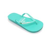 BRASILERAS - Chanclas de Playa y Piscina - Classic W SS19 - Flip Flop de Suela Antideslizante - para Mujer - Tallas 36 al 41 EU - Hechas en Brasil