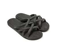 Chanclas brasileras mersin mujer negro 36