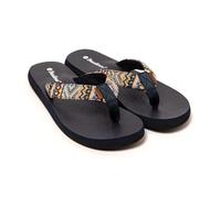 BRASILERAS Chanclas Inca para Mujer, Azul, 37 EU