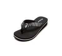 Brasileras Sandalias de dedo 'Maya' negro / blanco 40 negro / blanco