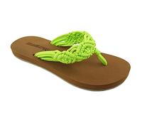 BRASILERAS Sandalias de Playa-Crochet. Suela Antideslizante del 35 al 42. Mujer para Interior/Exterior. Zapatos Casual