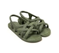 BRASILERAS Sandalias Planas Ankara para Mujer | Sandalia plana, diseño ligero, suela flexible, looks casuales, vacaciones, paseo, playa y uso diario