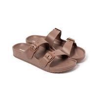 BRASILERAS Sandalias Planas Coastal para Mujer y Hombre | Sandalia plana, diseño ligero, suela flexible, looks casuales, vacaciones, paseo, playa y uso diario