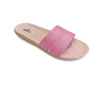 BRASILERAS Sandalias Planas Tren Pala para Mujer, Rosa, 36/37 EU