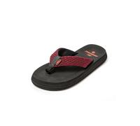 Brasileras Zapatos para playa y agua 'Puff Marbled' borgoña / negro 44 borgoña / negro