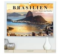 Brasilien. Sonne, Natur und Samba (hochwertiger Premium Wandkalender 2026 DIN A2 quer), Kunstdruck in Hochglanz: Die Schönheit und Faszination Brasiliens