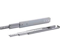 BRASOM Rieles de extracción para cargas pesadas, 2 unidades, rieles para cajones de 300 mm, 250 kg, 12 pulgadas, sistema de rieles para cajones resistentes, extensibles completos, rodamientos de bolas