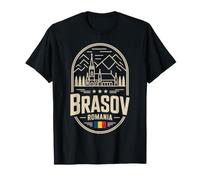 Brasov Rumania - Emblema de Recuerdo de Viaje Camiseta