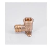 Brass 90 Degree Elbow DN15 1/2" Female To Male With Scoket Pipe Fitting Coupling Connector