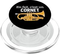 Brass Band Humor o Broma Corneta Divertida de Banda Música PopSockets PopGrip para MagSafe