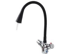 Brass Chrome Finish Kitchen Thermostatic Faucet Constant Temperature Mixer The Mixer Basin(HW-9102)