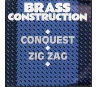 BRASS CONSTRUCTION - CONQUEST 7" (45) UK CAPITOL 1985 B/W ZIG ZAG (CL371) PIC SLEEVE