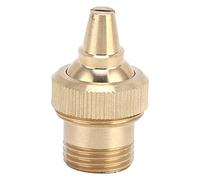 Brass Fountain Nozzle | Adjustable Misting Sprayer for Pond/Waterfall/Garden | G1 / 2 Male Thread Atomizer, 30-215L / H Flow, 0.9-1.5m Range