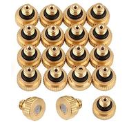 Brass ister Nozzles， 90PCS Low Pressure isting Nozzles, UNC 10/24 with 0.004-0.039" 10/24 UNC(1.0)
