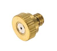 Brass isting Nozzle, 10/24 UNC 0.7mm Orifice Dia Replacement Heads Low Pressure Atomizing isting Sprayer for Outdoor Cooling System, 1 Pcs