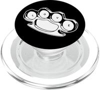 Brass Knuckles x Love is Pain Blackwork PopSockets PopGrip para MagSafe