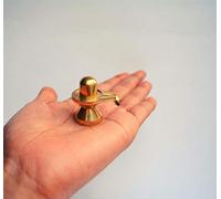 Brass Metal Shivling Shiva Shiv Parivar Sculpture Murti Idol Family Statue (1.25"inch - 55 Gram) Decorative Worship Lord Shankar Ganesh Parvati & Shiv Lingam Hindu Gods for Home Decor Deity Idol Gift