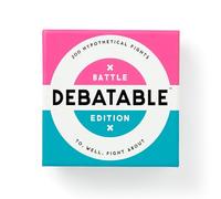Brass Monkey Debatable Battle Edition - Juego de Fiesta Social con 400 Mensajes de Who Would Win In A Fight para discutir sobre, más de 2 Jugadores