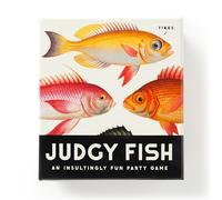 Brass Monkey Judgy Fish - Juego de Fiesta Social con más de 150 Cartas de Peces para Hacer comentarios de Judgy Fish