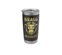 Brass Monkey Vaso térmico de acero inoxidable de doble pared