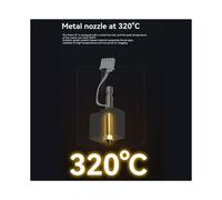 Brass Nozzle Hotend Kit for Kobra S1 Extruder 3D Printer Combo Hot End Kit for Kobra S1 0.8mm