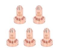 Brass Nozzle Tips for Plasma Cutting Torch | 5 - Pack Replacement for SL60 / SL100 Torches | High - Temp & Oxidation Tolerant Nozzle Tip
