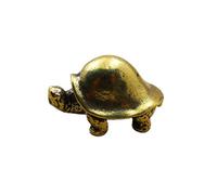 Brass Old Turtle Figurine Lucky Turtle Tea Pet Living Room Bedroom Handicraft Statue Creative Home Bar Desktop Collection Decoration