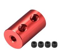 Brass Rigid Motor Shaft Adapter, Acoplamiento rígido de aluminio con tornillos, tamaños múltiples multicolores, motor paso a paso for impresora 3D
