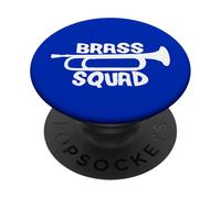 Brass Squad Music Lovers Band Entusiasta PopSockets PopGrip Adhesivo