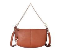 BRASS TACKS Leathercraft Bolso cruzado para mujer - Mini bolso de hombro de 2.5 L con cierre de cremallera, elegante bolso diario para viajes y uso casual