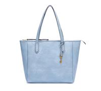BRASS TACKS Leathercraft Bolsos de Mujer Tote Grande Bolso Bandolera Mujer Bolso Gran Capacidad para Compras Viajes de Trabajo(Azul)